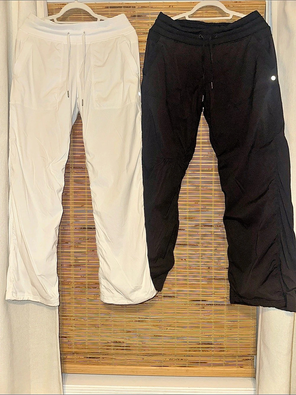 (2) Lululemon Dance Studio Mid-Rise Pants Black & White
